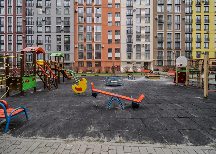 Osapart In A Complex Semycvit Apartman Lviv