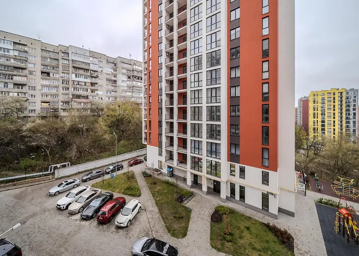 Osapart In A Complex Semycvit Apartman Lviv